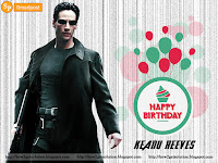 keanu reeves age, matrix movie action hero in long coat holding gun in hand