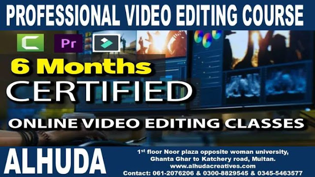 Editing Course Near Me Multan