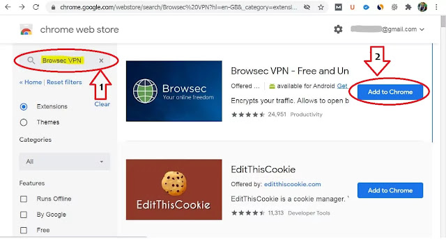 Chrome web store