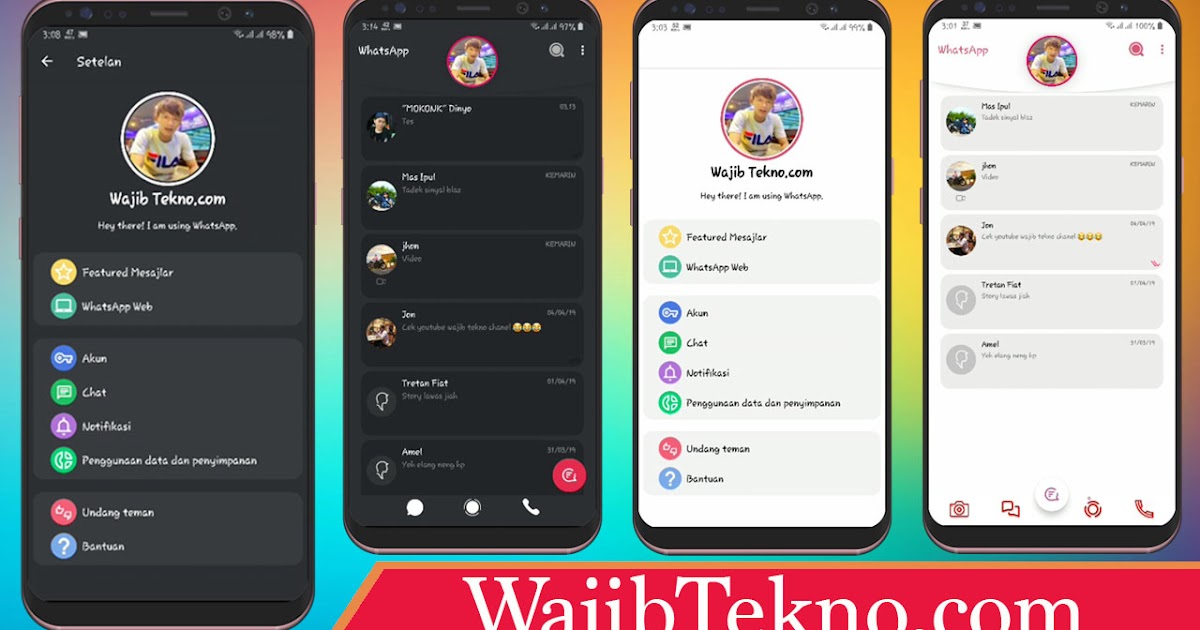 Download Tema Whatsapp Mod Iphone Icon IOS.xml Style Versi Terbaru