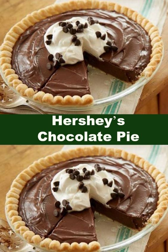 Hershey's Chocolate Pie Recipe Dessert