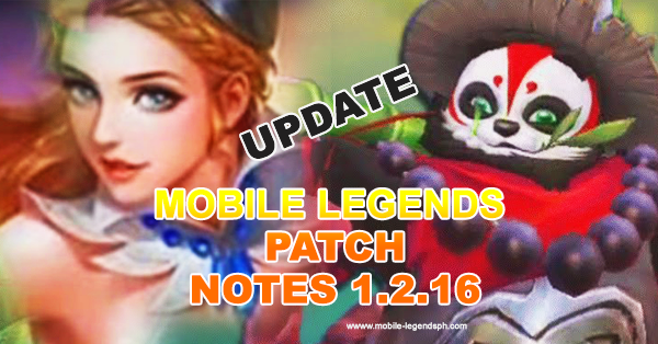 Mobile Legends Patch 1.2.16 notes 