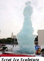 Scrat Ice Sculpture