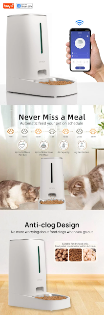 Automatic Smart Wi-Fi Video Remote Control Automatic Pet Feeder