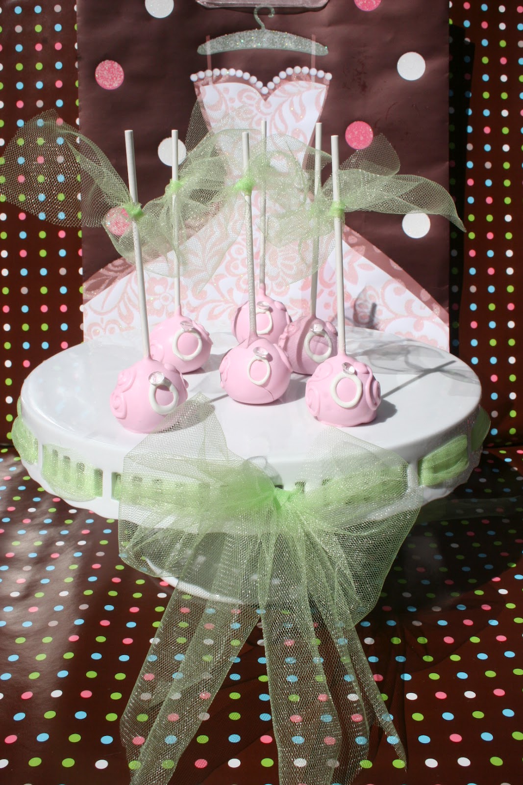 icakepops Bridal  Shower  Cake  Pops