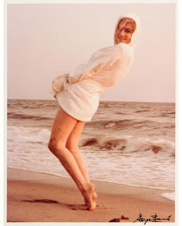 MARILYN IN A ROBE ON THE BEACH $1,360