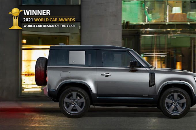 El Land Rover Defender fue galardonado como el auto mejor diseñado del 2021
