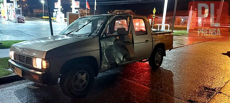 Fatal accidente en Osorno: Motorista pierde la vida tras colisión con camioneta