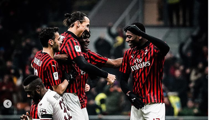 AC Milan Tantang Juventus di Semifinal Coppa Italia Usai 