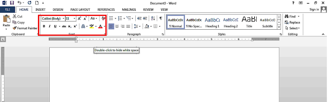 CARA MENGGUNAKAN FORMAT FONT, ATAU BERBAGAI MACAM GAYA ATAU MODEL-MODEL TULISAN PADA MICORSOFT WORD