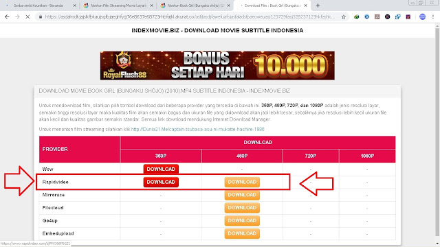 5 Langkah Cara Mudah Download Film Tanpa Klik Banyak Iklan