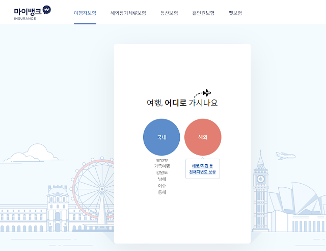 마이뱅크여행자보험