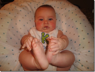 4.  Big feet