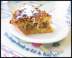 pineapple. coconut, pecan