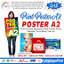 Cetak Print Kertas Poster Foto Ukuran A2 ( 42x59.5 Cm ) | Full Color