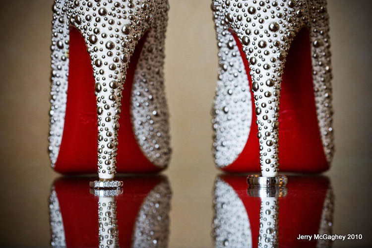 bling wedding shoes