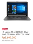 https://www.lazada.co.id/products/hp-laptop-14-cm0095au-silver-amd-e2-9000e-4gb-1tb-uma-no-odd-14-inch-windows-10-i421363901-s477114071.html?spm=a2o4j.searchlistcategory.list.5.4da06629HFNNO1&search=1