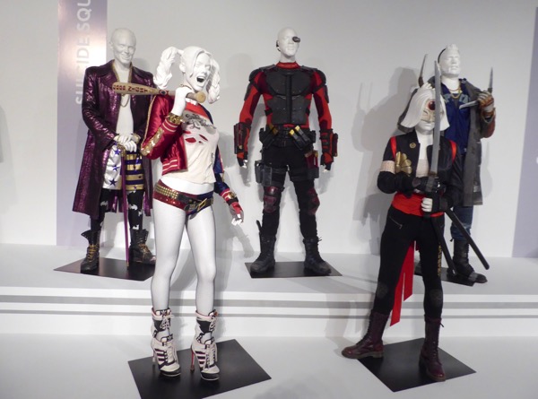 Suicide Squad movie costume exhibit