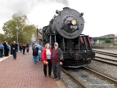 A Western Maryland Railroad Photojournal (Autumn Colors) on Homeschool Coffee Break @ kympossibleblog.blogspot.com #railroad #steamtrain