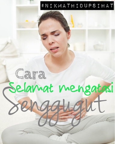 Blog Cerita Kesihatan: Cara Elak Senggugut Tahap Nak Patah 