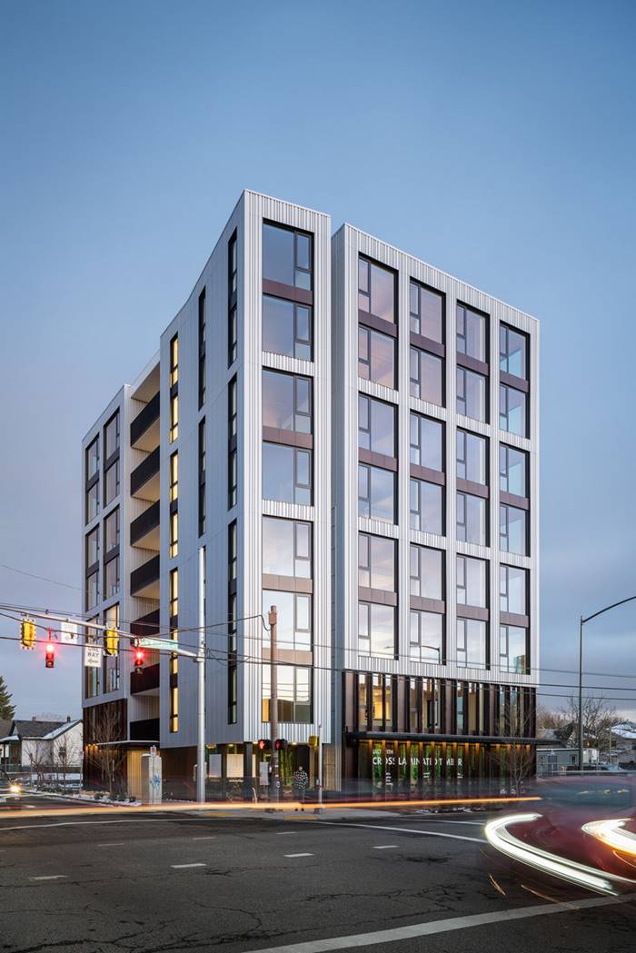 The Tallest Wooden 8-storey Building in United States