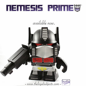 “Nemesis Prime” Optimus Prime 8” Transformers Vinyl Figure by The Loyal Subjects