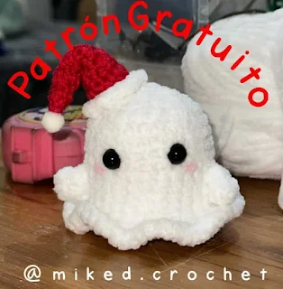 PATRON GRATIS FANTASMA AMIGURUMI 72817
