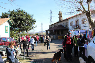 Cientos de personas, a la ermita de Santa Águeda
