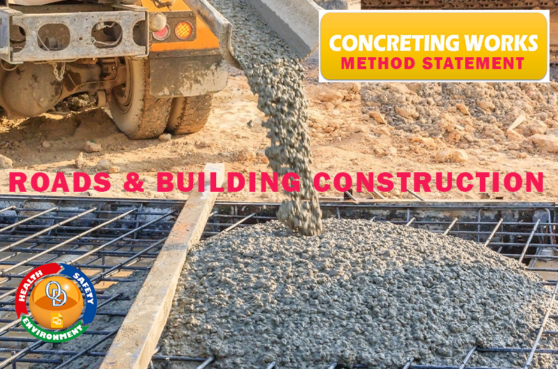 METHOD STATEMENT FOR ROADS & BUILDING CONSTRUCTION