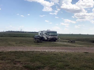 Our Spot at Texas Route 66 RV Park – No Number Yet