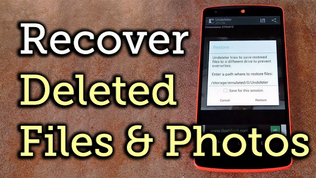 How To Restore All The Deleted Images In Mobile - Tech 360degrees