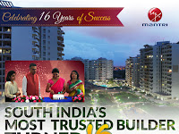 Mantri Developers; SouthIndia's most trusted builder turned 16