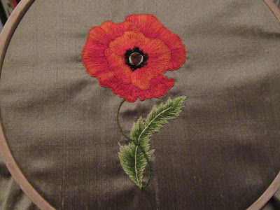 Silk shaded poppy