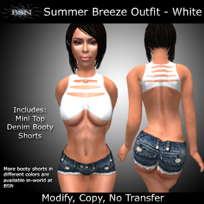BSN Summer Breeze Outfit - White