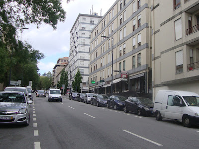 Vista parcial da Avenida de Londres