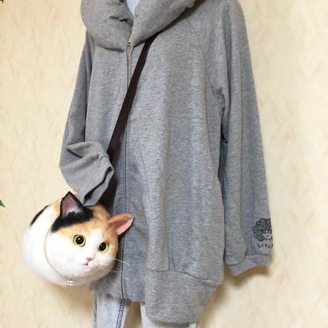 Cat Bags - Conheça algumas bolsas incríveis em forma realistas de belos gatos 