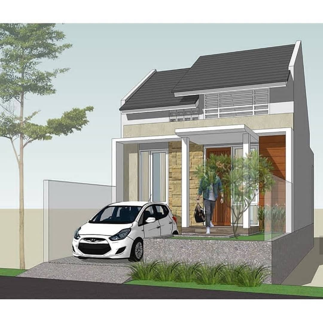 Kumpulan Gambar Rumah Minimalis Dengan Garasi Desainer Interior Indonesia