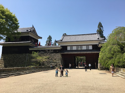 上田城址 門と櫓