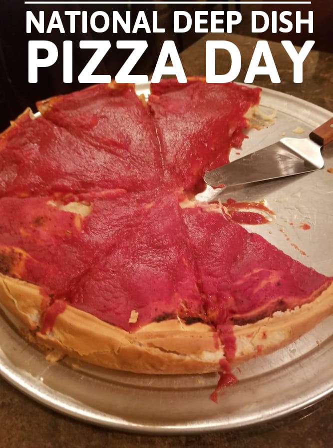 National Deep Dish Pizza Day Wishes Sweet Images