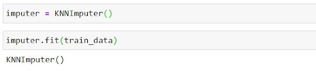 Using KNN Imputer