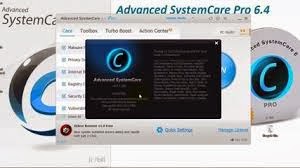 Advanced Systemcare 6.4 Pro Serial Keys