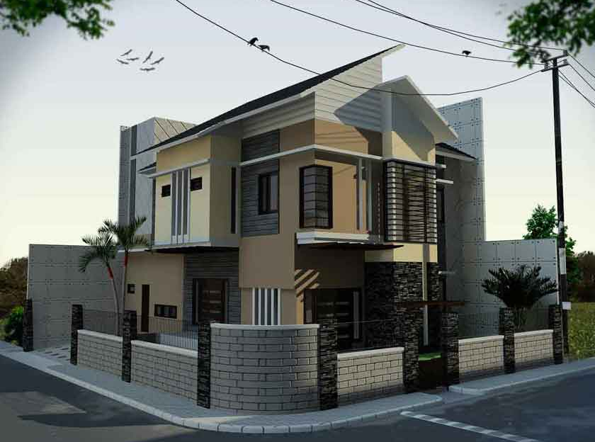 gambar rumah tampak samping<br />