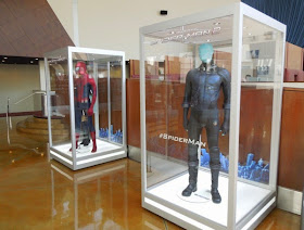 Amazing Spider-man 2 movie costume exhibit