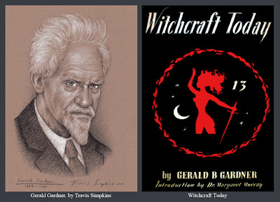 Gerald Gardner. Book of Shadows. Gardnerian Wicca. Magick. Witchcraft Today. by Travis Simpkins