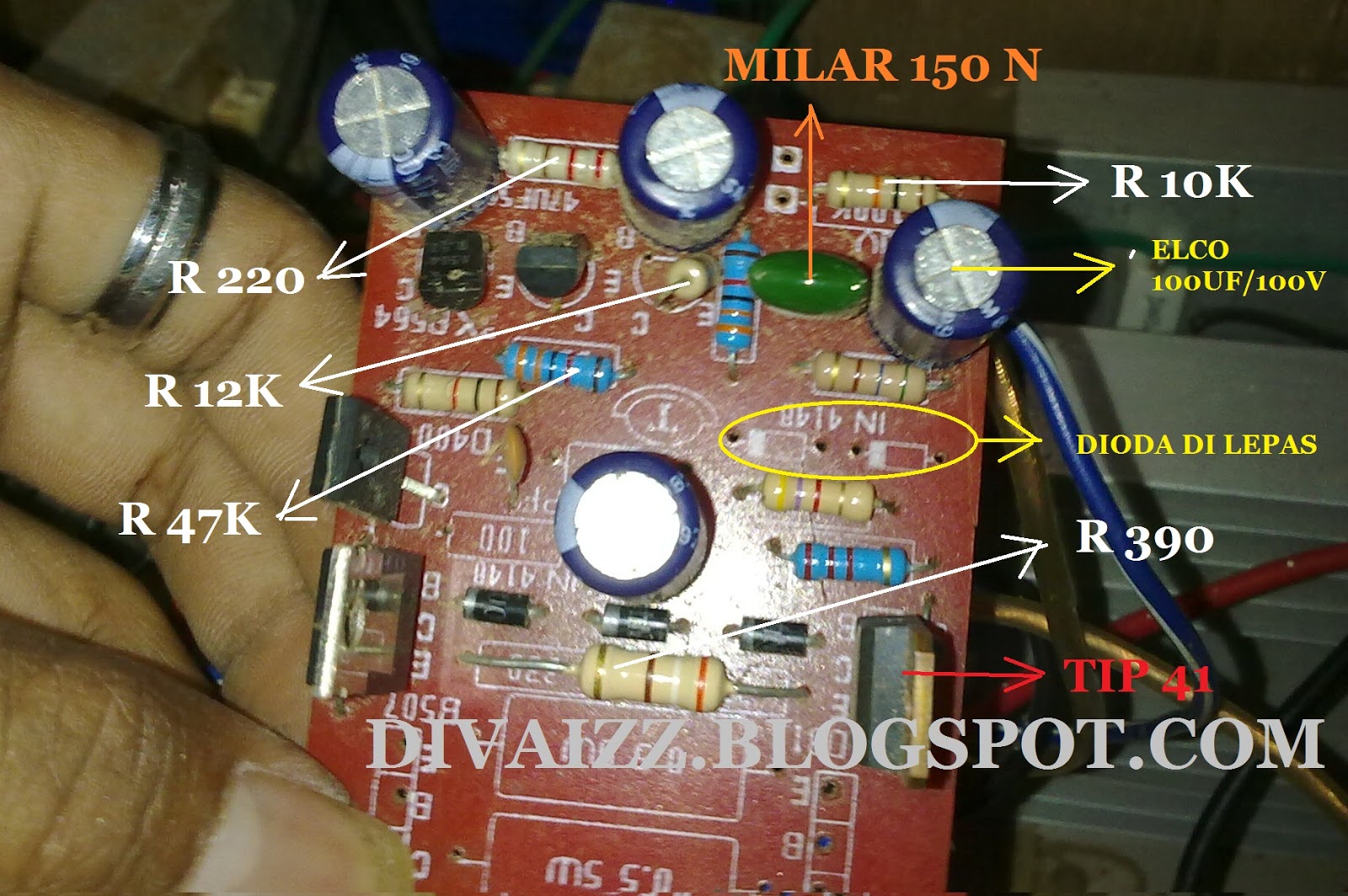 Cara Modif Power Amp OCL Agar Watt,Bass Mantap: Cara Modif Cara Modif Power Amp OCL Agar Watt,Bass Mantap: Cara Modif