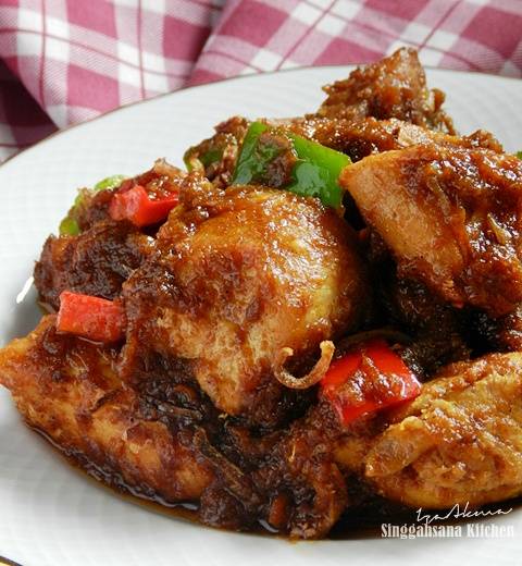 Ayam Kicap Berempah Mamak Penang  Singgahsana Kitchen