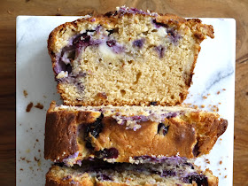 The Betty Stamp Blueberry Cheesecake Banana Loaf