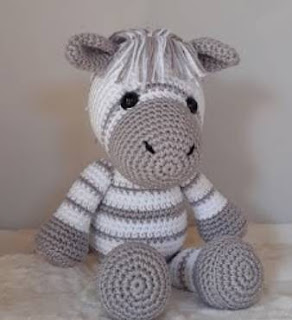 PATRON GRATIS CEBRA AMIGURUMI 57373