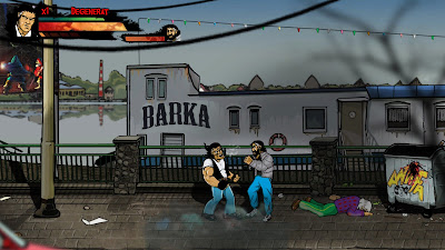 Skinny And Franko Fists Of Violence Game Screenshot 2