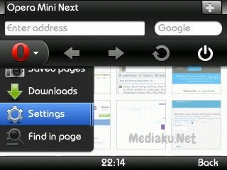 Mengganti Bahasa Di Opera Mini